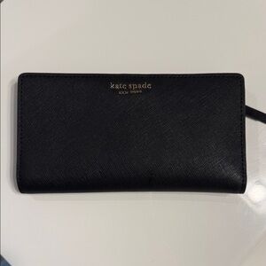 Kate Spade Black Leather wallet